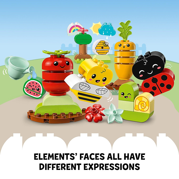 Mua LEGO Duplo 10984 Thùng Gạch Khu Vườn Chính hãng Ưu đãi - Hình ảnh 3