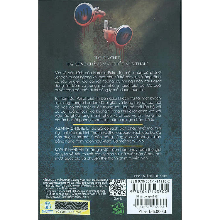 Agatha Christie - Kỳ Án Dòng Chữ Tắt (Tái bản 2019) - Ảnh 2