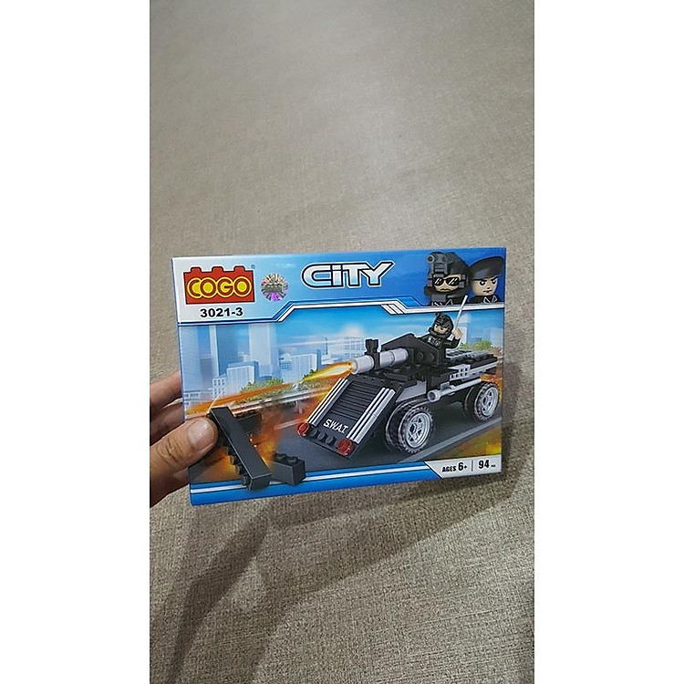 COGO 3021 Combo 8 Hộp Mô Hình Xe Chính hãng Ưu đãi - Hình ảnh 4