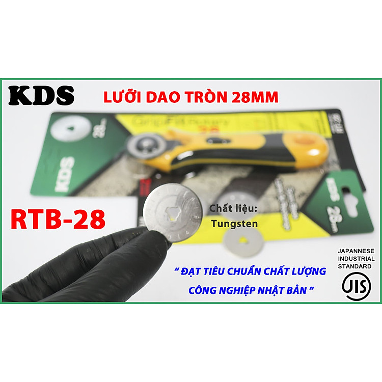 Lưỡi dao tròn Nhật Bản KDS 28mm - Ảnh 4