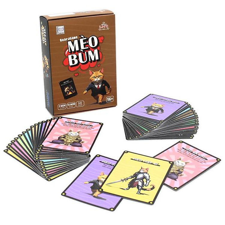 Boardgame Mèo Bùm - Liên Hiệp Thành Chính hãng Ưu đãi - Hình ảnh 2