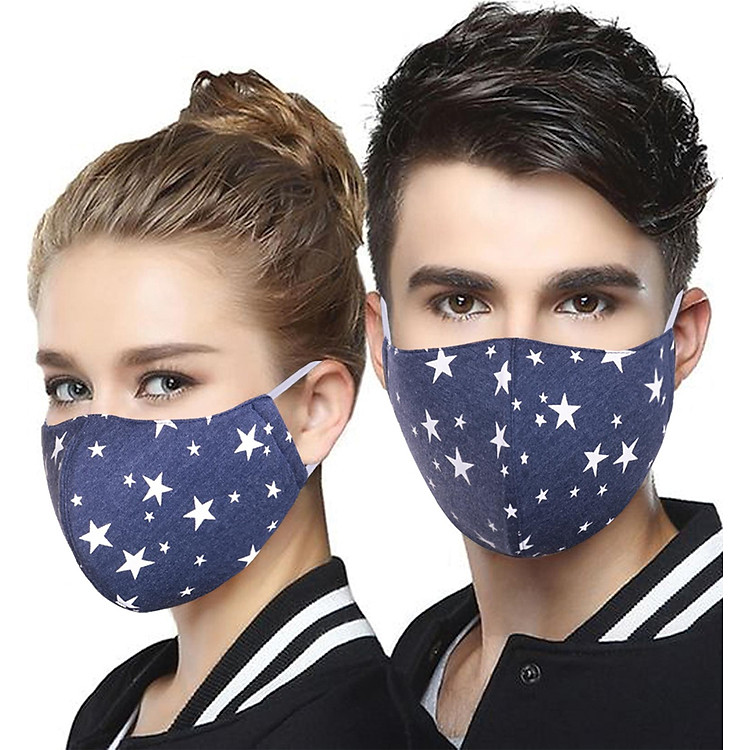 Combo 4 chiếc khẩu trang 3 lớp cao cấp Narsis KH0003 xử lý chống bụi ngăn ngừa ô nhiễm, dùng nhiều lần
