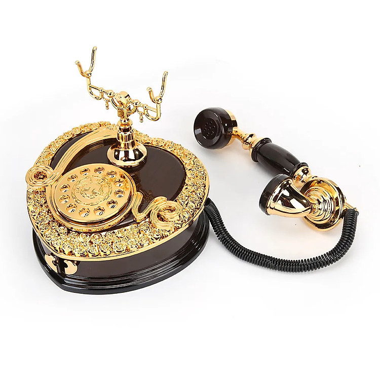 Hộp nhạc cổ điển hình điện thoại bàn