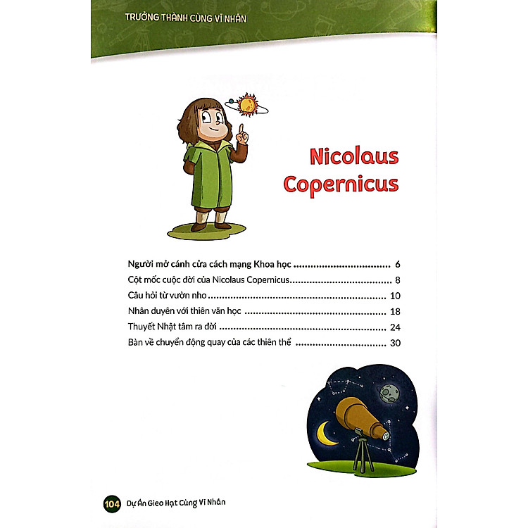 Trưởng Thành Cùng Vĩ Nhân 3 - Nhà Khoa Học Và Danh Y - Nicolaus Copernicus Và Galileo Galilei - Ảnh 6