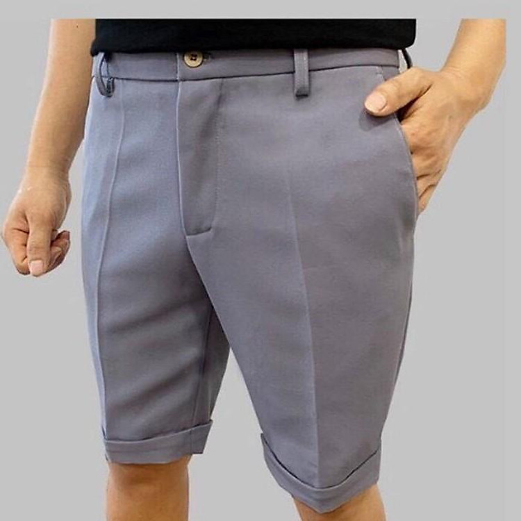 Quần short âu nam , quần nam ngắn tây âu kiểu dáng trẻ trung nắng động ,co dãn thoáng mát