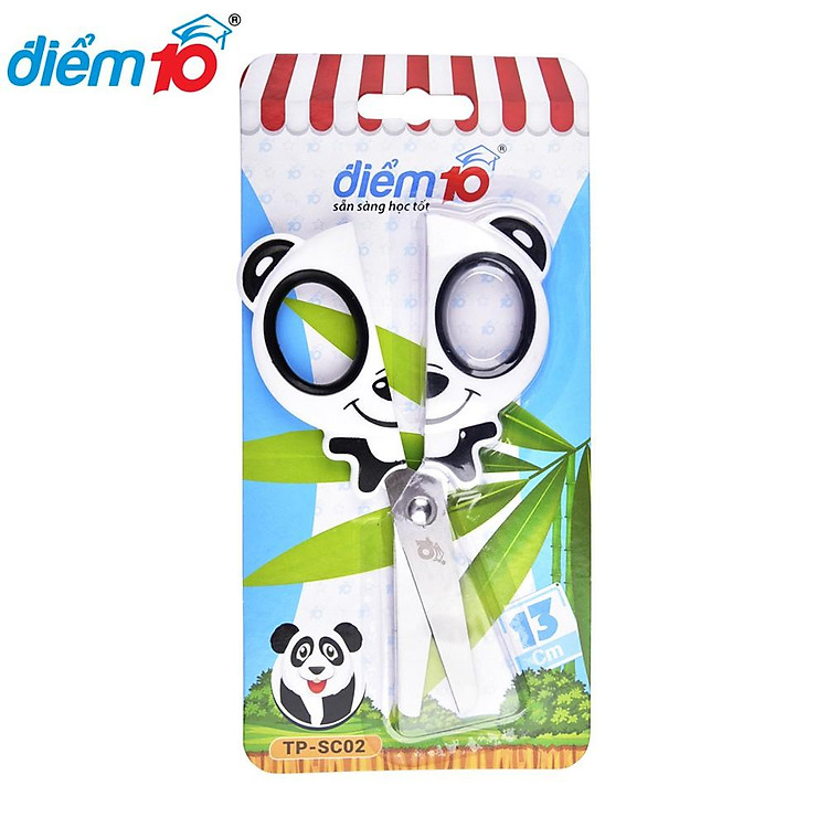 Kéo Học Sinh Panda Điểm 10 TP-SC02
