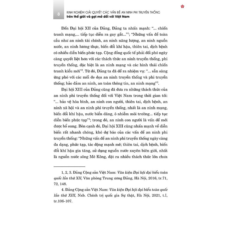 Kinh nghiệm giải quyết các vấn đề an ninh phi truyền thống trên thế giới và gợi mở đối với Việt Nam (bản in 2024) - Ảnh 6