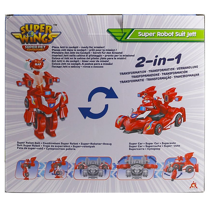 Mua Đồ Chơi Robot Biến Hình Jett Superwings Chính hãng Ưu đãi - Hình ảnh 4