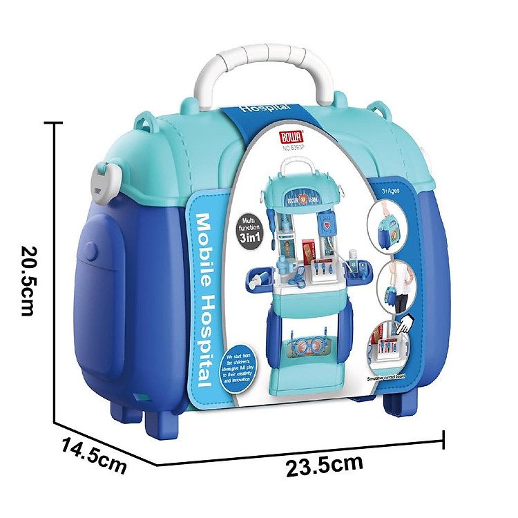 Đồ chơi bác sĩ BOWA cho bé 3+ Chính hãng Tiết kiệm - Hình ảnh 2