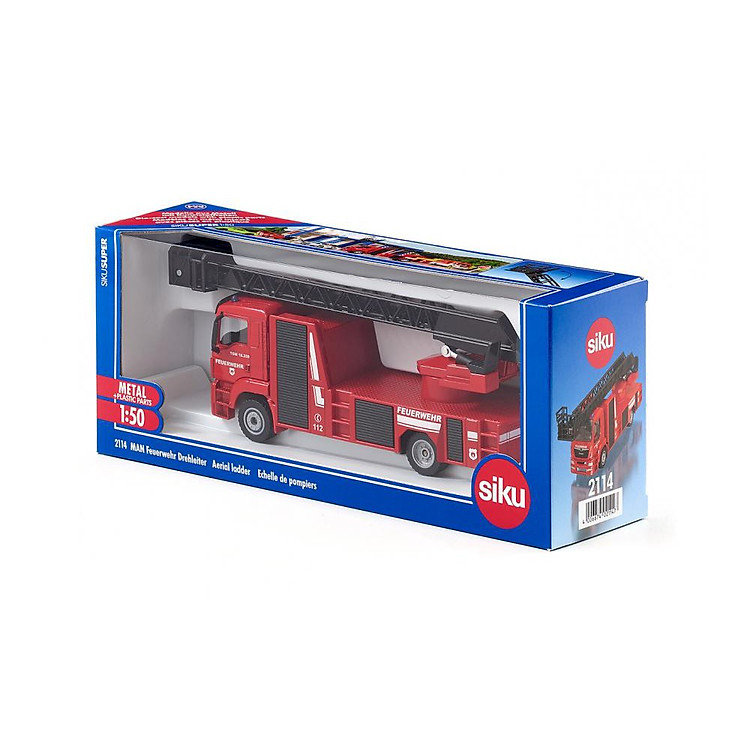 Đồ Chơi Mô Hình Xe Cứu Hỏa Siku Chính hãng Tiết kiệm - Hình ảnh 5
