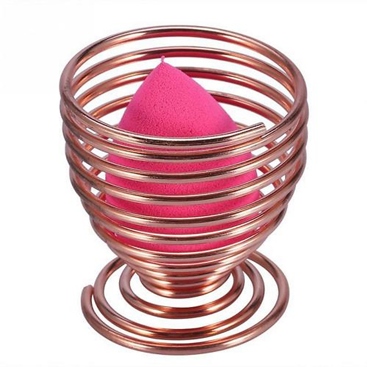 Giá kim loại để mút trang điểm cao cấp