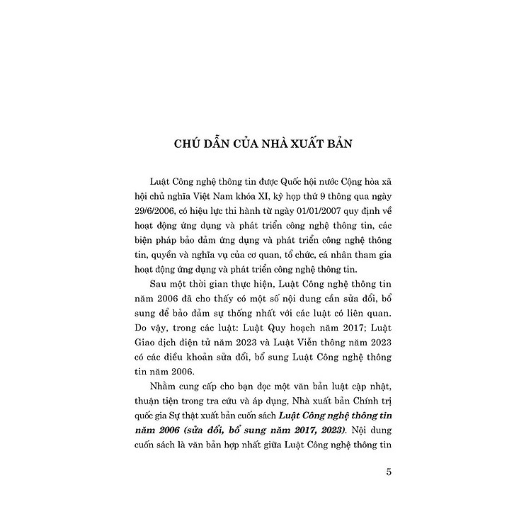 Luật công nghệ thông tin năm 2006 (sửa đổi, bổ sung năm 2017, 2023) - Ảnh 3