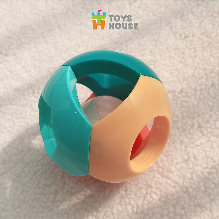 Bóng lục lạc cho bé tập bò Chính hãng Giá tốt - Hình ảnh 3