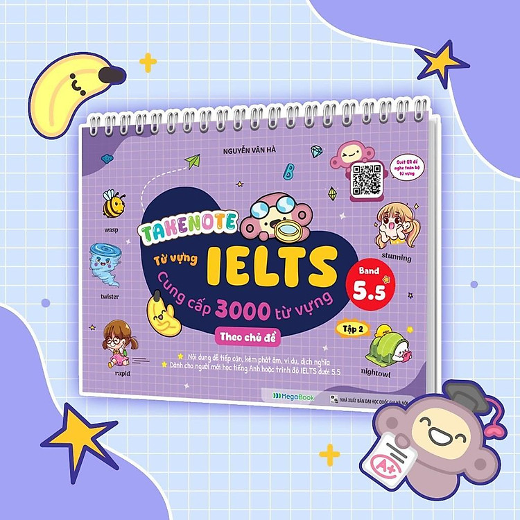 Takenote Ielts 3000 Từ Vựng Theo Chủ Đề - Band 5.5 - Ảnh 3