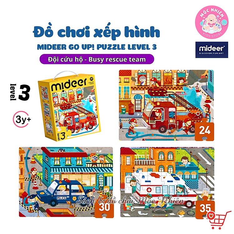 Mua tại MyKingdom: Puzzle Mideer Xe cứu hỏa và Công chúa - Ngập tràn khuyến mãi