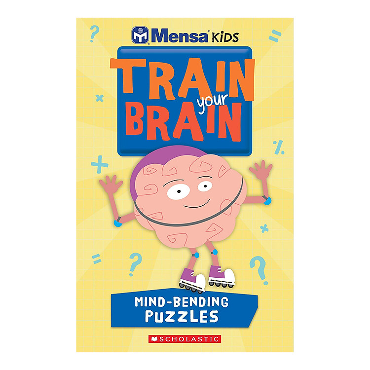 Sách Mensa Train Your Brain Advanced Puzzles Book 1