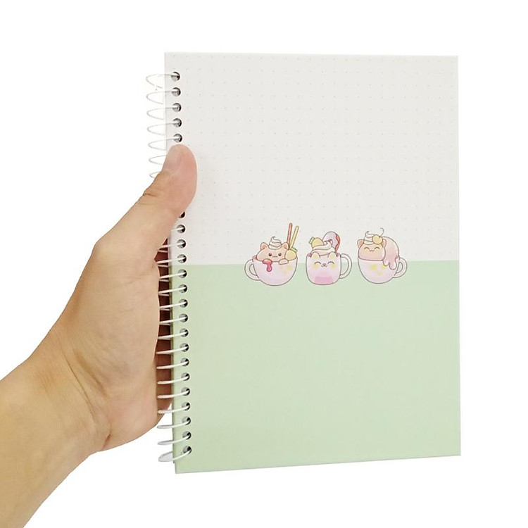 Sổ Lò Xo Teen Không Kẻ (80gsm) - Màu Xanh Lá - Ảnh 5