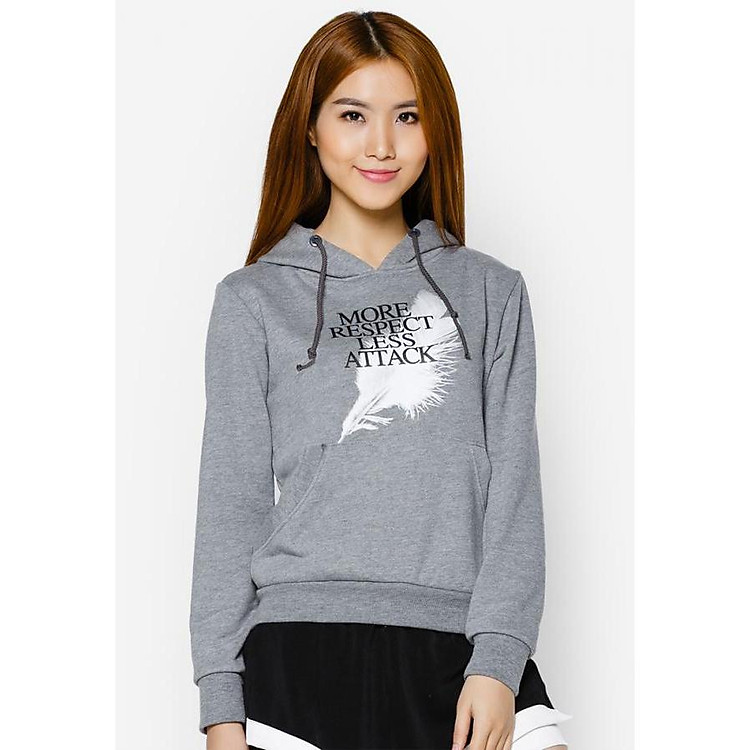 Áo khoác nữ cổ chui hoodie Phúc An