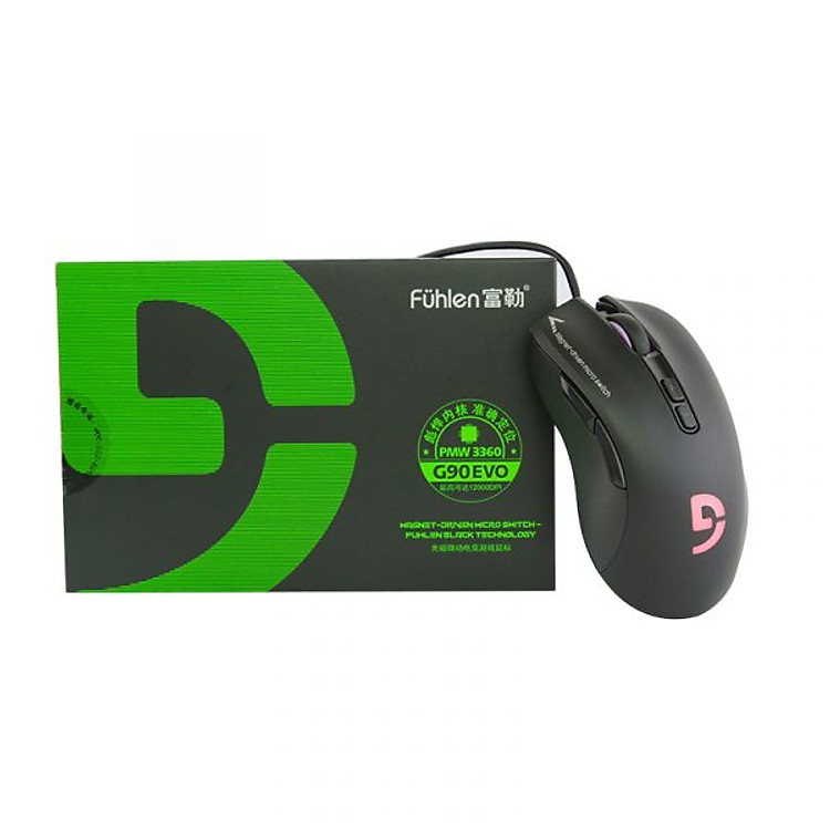 Chuột chơi game có dây Fuhlen G90 EVO- Hàng chính hãng