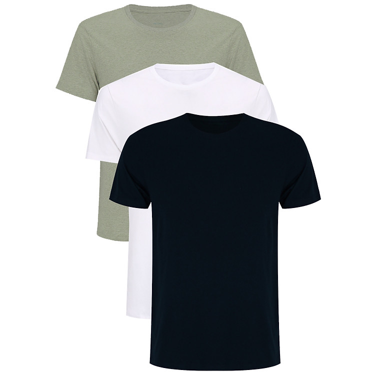 Combo 3 Áo thun trơn basic, form unisex cho nam nữ. Áo phông hàng hiệu Goking, quà tặng cao cấp cho gia đình, cặp đôi, lớp nhóm, doanh nghiệp, người nước ngoài