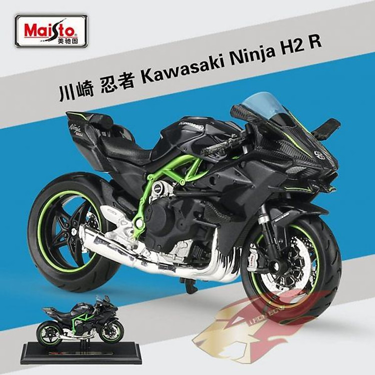 Mô hình MAISTO Kawasaki Ninja H2TM R Chính hãng Giá rẻ - Hình ảnh 2