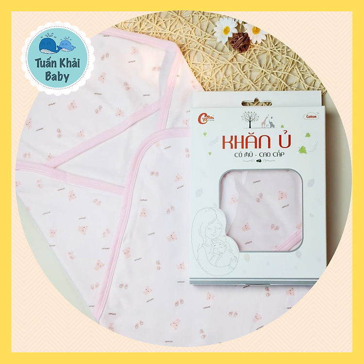 Mua Hộp Khăn Quấn Ủ Sơ Sinh CUNCON Chính hãng Ưu đãi - Hình ảnh 5