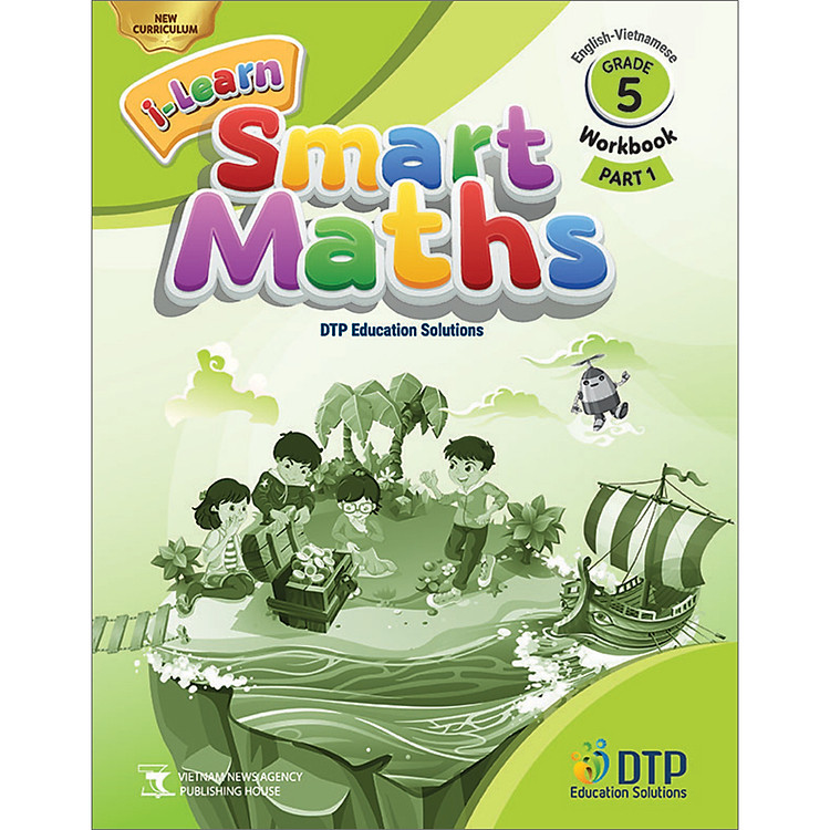 Sách i-Learn Smart Maths Grade 5 Workbook Part 1 (ENG-VN)