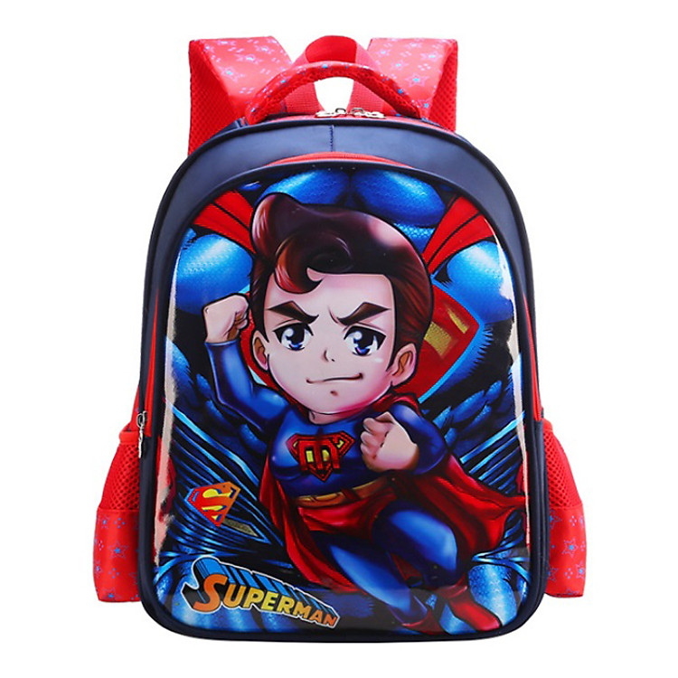 Ba lô mẫu giáo, học sinh cấp 1 siêu nhẹ, chống thấm nước - Siêu nhân