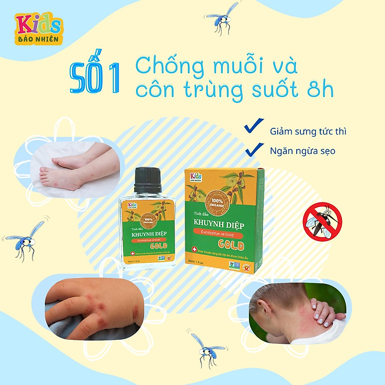 Tinh dầu Khuynh Diệp Bảo Nhiên cho Bé Chính hãng Tiết kiệm - Hình ảnh 4