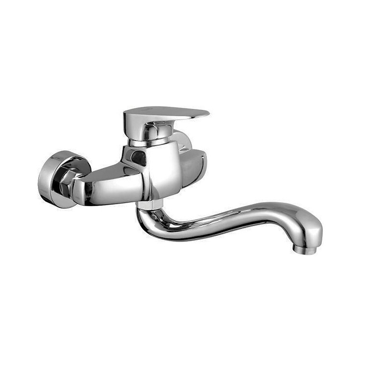 Vòi rửa chén nóng lạnh âm tường cao cấp