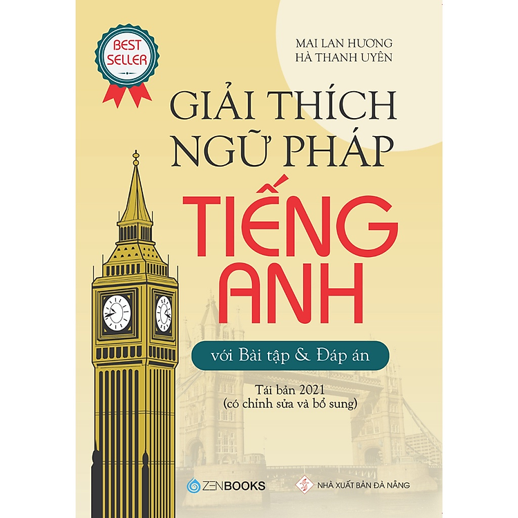 Sách Giải Thích Ngữ Pháp Tiếng Anh Mai Lan Hương kèm Bài tập & Đáp án