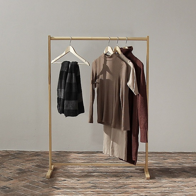 Giá Treo Quần Áo Gỗ Thông OCHU - Single Hanger