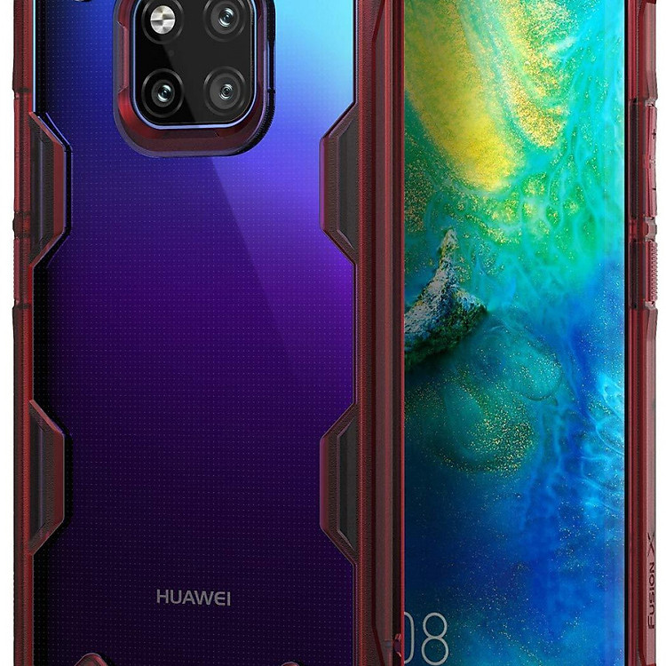 Ốp lưng chống sốc hàng hiệu Ringke Fusion X cho Huawei Mate 20 Pro / Huawei Mate 20 - Hàng chính hãng