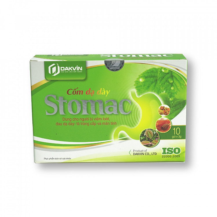 Thực phẩm chức năng Giải pháp cho cơn đau dạ dày - Giảm đau tức thì - Cốm dạ dày Stomac