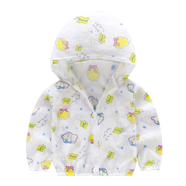 Áo Chống Nắng Nhiều Họa Tiết Dễ Thương Cho Bé Trai Bé Gái Với Vải Cotton Cao Cấp CN12