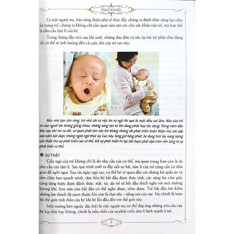 Cẩm Nang Nuôi Dạy Con Theo Phương Pháp Montessori - Ảnh 3