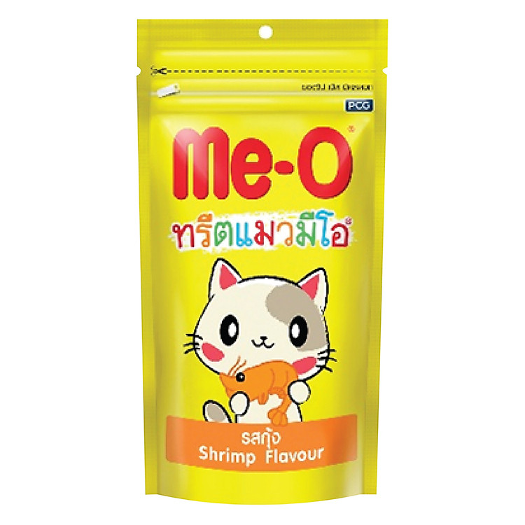 Đồ Ăn Mèo Bánh Xương Me-O Hương Vị Tôm
