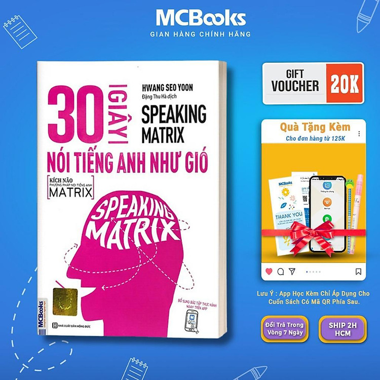 Newshop: Speaking Matrix – 30 Giây Nói Tiếng Anh Như Gió