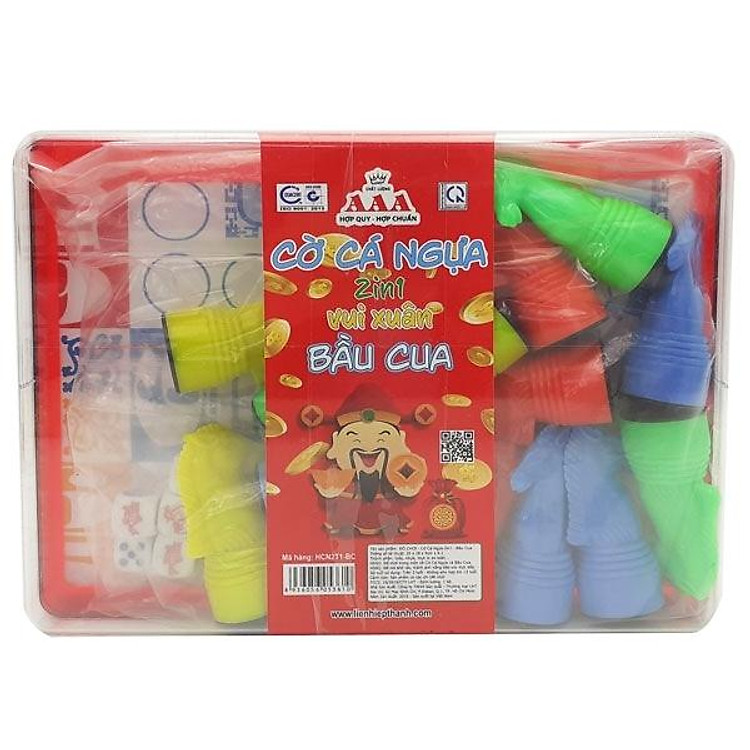 Mua tại Tiki: Cờ Cá Ngựa 2 Trong 1 - Bầu Cua Chính hãng Ưu đãi