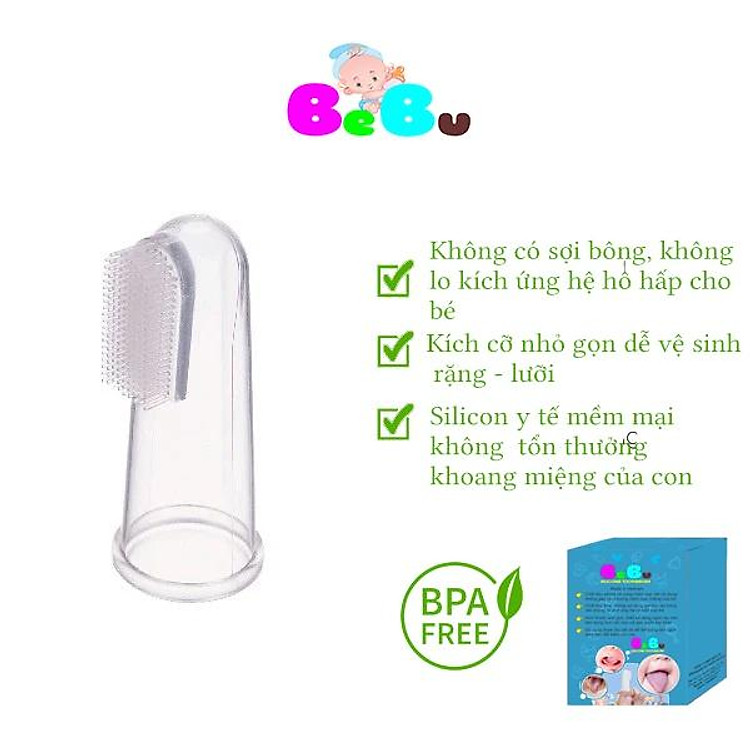 Mua Bàn chải tưa lưỡi BEBU silicon Chính hãng Giá tốt - Hình ảnh 5