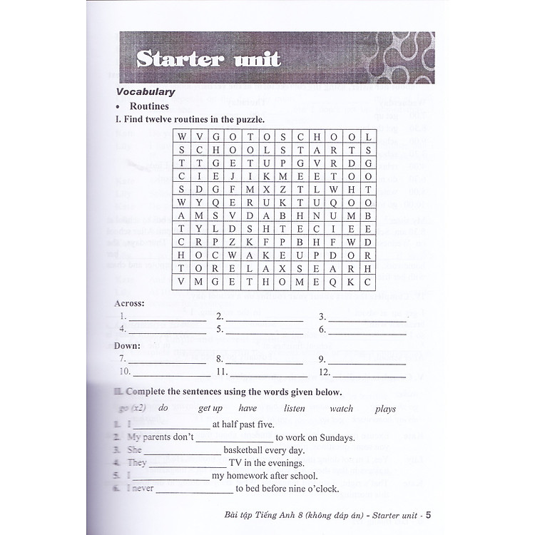 Bài tập tiếng anh 8 - Chân trời sáng tạo - Ảnh 2
