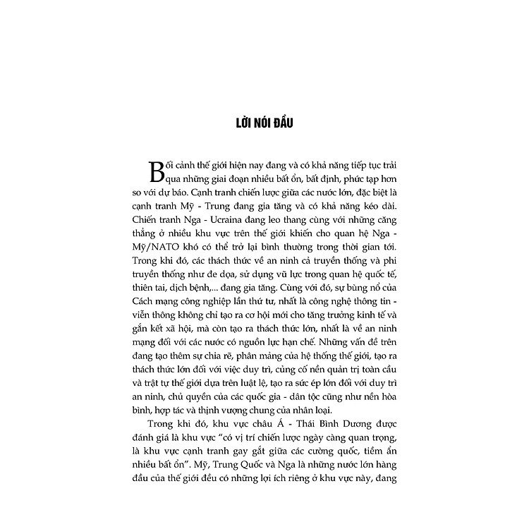 Địa Chiến Lược Việt Nam Tầm Nhìn 2030 Những Vấn Đề Lý Luận, Thực Tiễn Và Thích Ứng Chính Sách - Ảnh 5