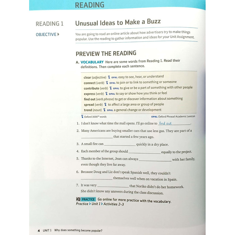 Q: Skills For Success: Level 2: Reading And Writing Student Book With iQ Online Practice - 3rd Edition - Ảnh 4