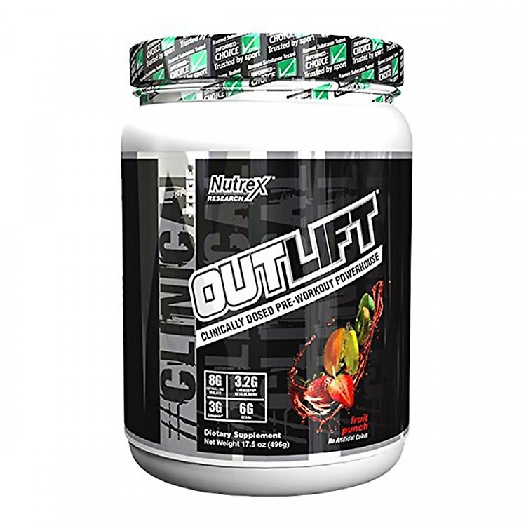 Thực phẩm chức năng tăng sức mạnh Nutrex Outlift Pre-worout
