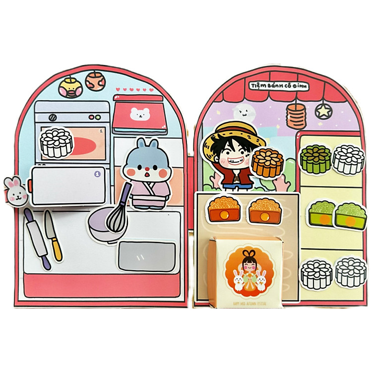 Bộ Tranh Tương Tác Cô Tiên Xanh Chính hãng Giá rẻ - Hình ảnh 3