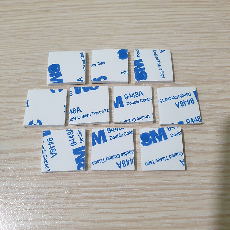 Miếng Dán Keo 2 Mặt Xốp Siêu Dính (10 chiếc) - Ảnh 4