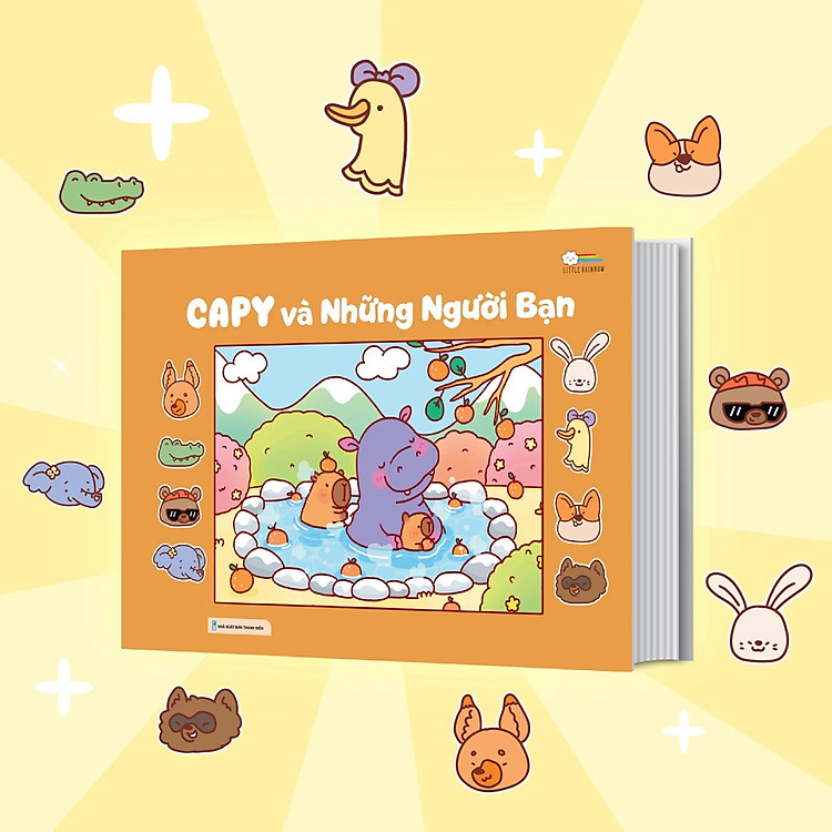 Tô Màu – Capy Và Những Người Bạn