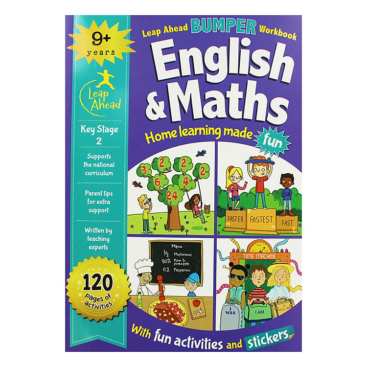 Sách Leap Ahead: 9+ Years English & Maths
