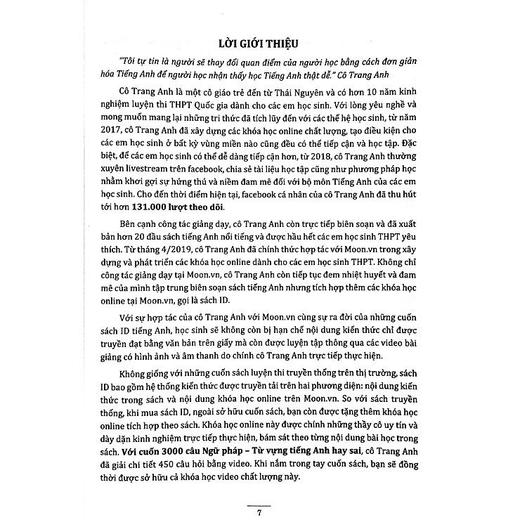 3000 Câu Ngữ Pháp Và Từ Vựng Hay Sai (Tái Bản 2024) - Ảnh 3