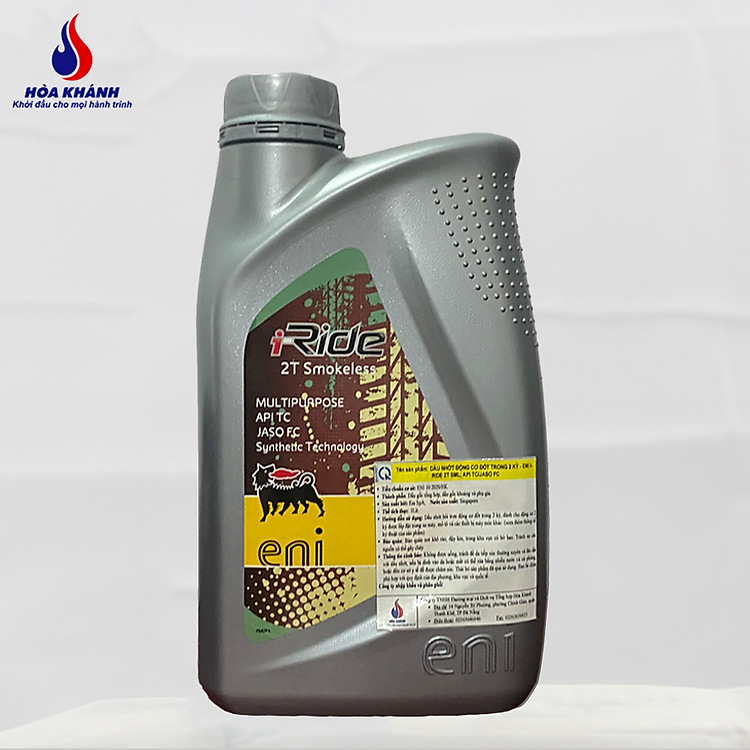 Nhớt xe máy 2 thì cao cấp eni i-Ride 2T SML ( 1 Lít )